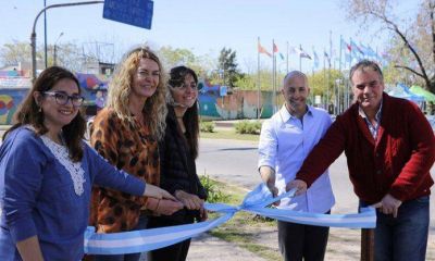 Inauguraron obras de reformas en los espacios p�blicos del ingreso a Pilar