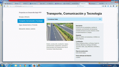 Ahora, La Pampa aparece entre las provincias donde se construir�n los corredores viales
