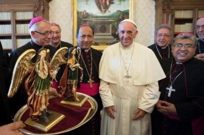 Visita `ad limina� de 29 obispos bolivianos al papa Francisco