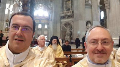 El Obispo local se reuni� con el Papa: �Nos transmiti� much�sima paz�