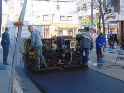 Comenzaron obras de repavimentaci�n