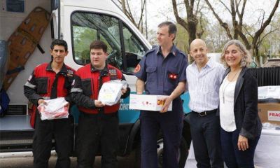 De la mano del Presupuesto Participativo lleg� una ambulancia y equipamiento para un centro de salud