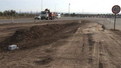 La obra de la autopista C�rdoba-Carlos Paz se detendr� por la temporada