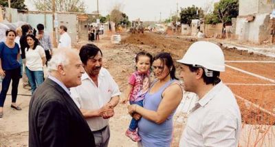 Lifschitz recorri� obras de Cord�n Ayacucho