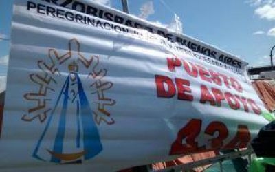 Piden donaciones para la 43� Peregrinaci�n a Luj�n, la muestra de fe m�s grande del pa�s
