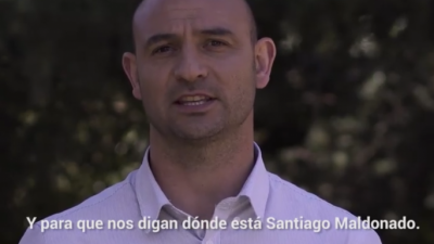 Candidato mendocino pide que lo voten para que digan donde est� Maldonado