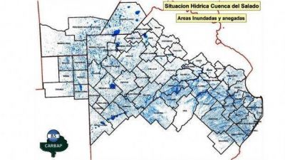 11 mil hect�reas de Chivilcoy bajo agua