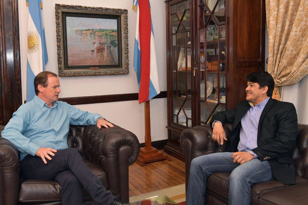Barreto se reuni� con Bordet y se comprometi� a �trabajar para el triunfo del peronismo� 