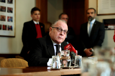 El canciller Faurie se reuni� con organizaciones jud�as