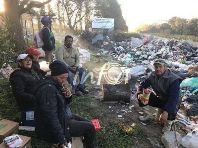 Una semana con el predio de disposici�n en el centro de la tormenta