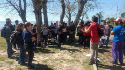 Se realiza el primer �censo de basura� en las playas de Punta Lara