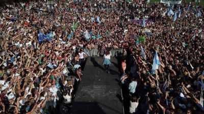 Cristina convoc� a las mujeres a decirle 