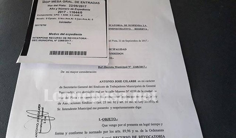 Municipales pidieron suspender la designaci�n de la hijastra de Arroyo