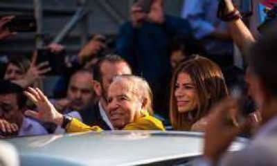 Menem se reintegra a la campa�a y el PJ redobla la apuesta