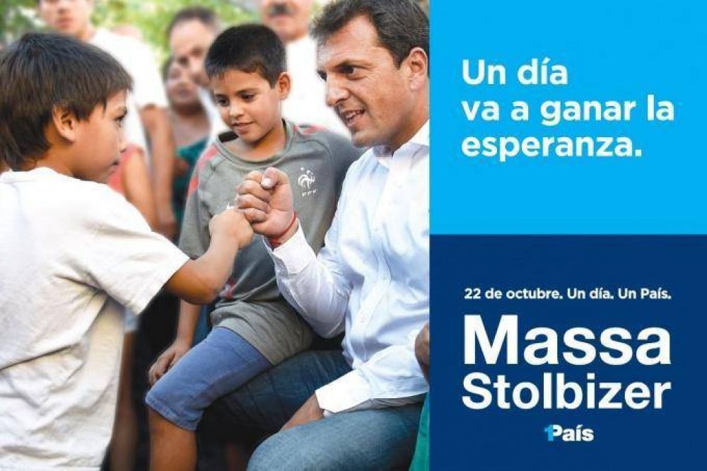 Massa sali� a la cancha con un nuevo spot en el que no aparece Stolbizer