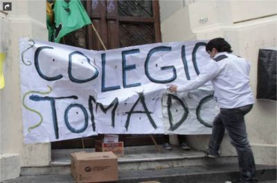 �Puede haber tomas de escuelas en San Nicol�s?