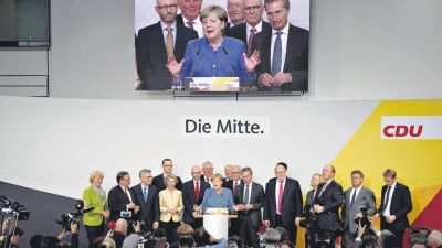 Merkel gan�, pero la sorpresa la dio la ultraderecha