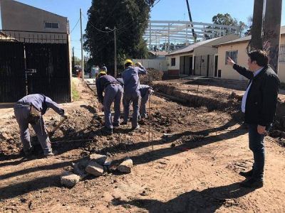 Nuevas obras de pavimentaci�n en los barrios de General Rodr�guez