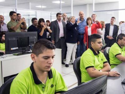 Molina y Bullrich inauguraron el Centro �nico de Monitoreo