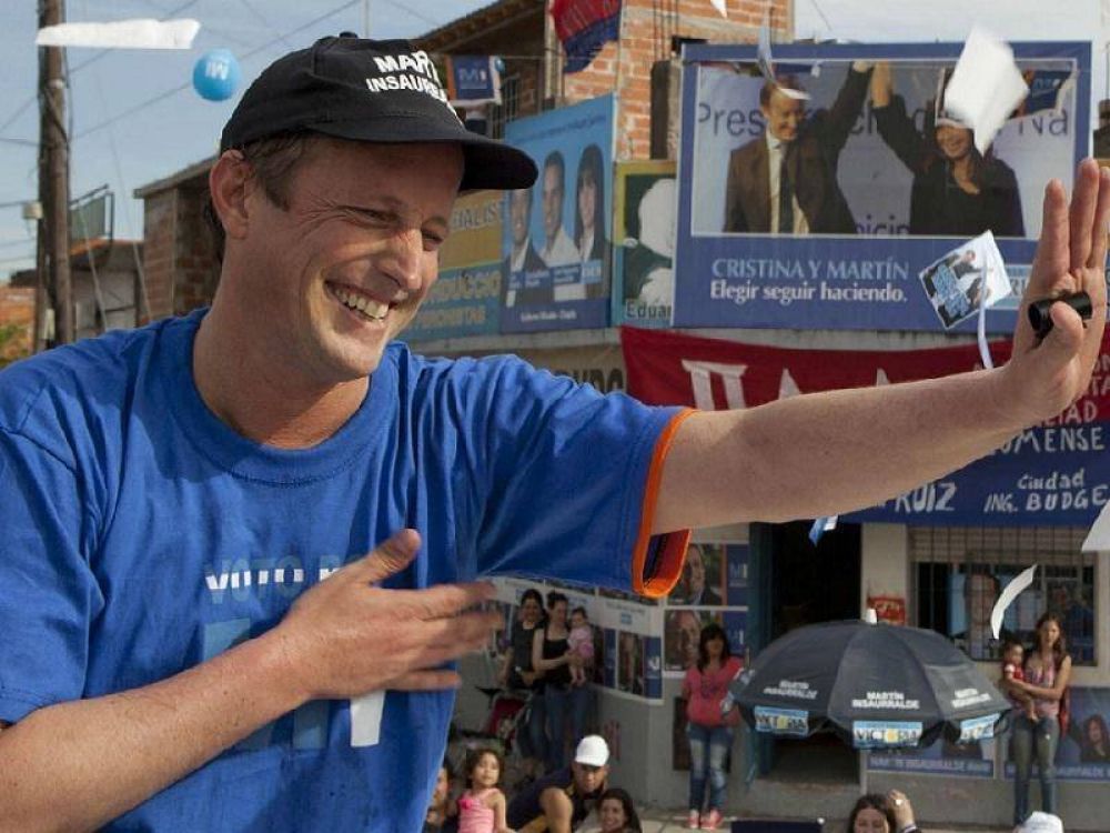 Ante la falta de candidatos, Martn Insaurralde lanz su campaa a gobernador 2019