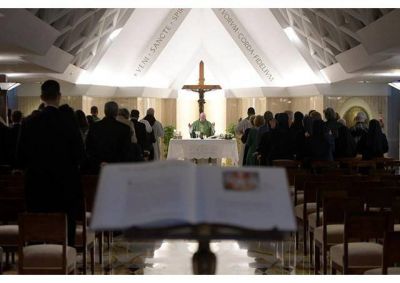 Papa: El consuelo no es diversi�n, sino paz en el Se�or