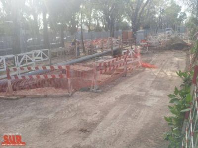 AySA previ� finalizar las obras que ejecuta en Bernal para diciembre