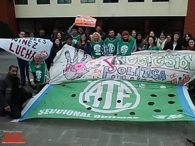 ATE Quilmes en el HCD por los contratados municipales de Ni�ez