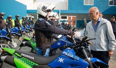 La Polic�a Local sum� 20 motos