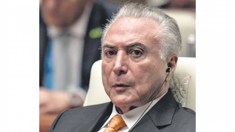 Acusaron  a Temer