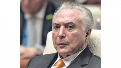 Acusaron  a Temer