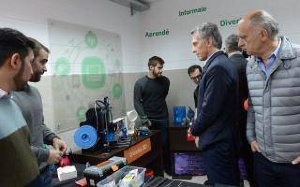 Lan�s: Macri y Vidal reforzaron su presencia en el distrito, junto a Grindetti