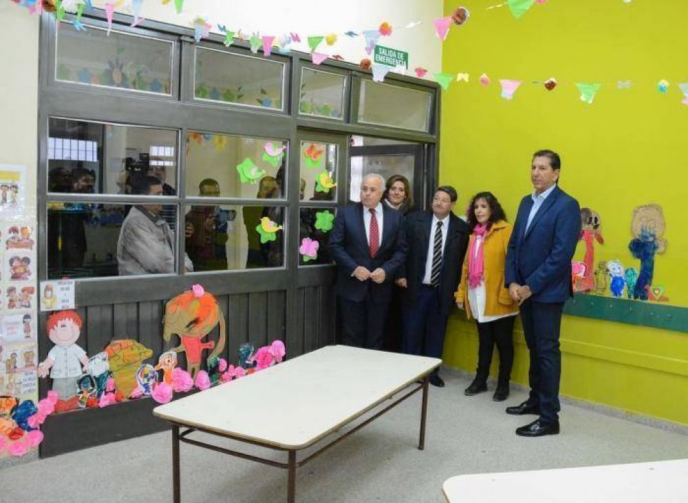 Ms de $22M en remodelaciones para la escuela Eleazar Videla de Pocito