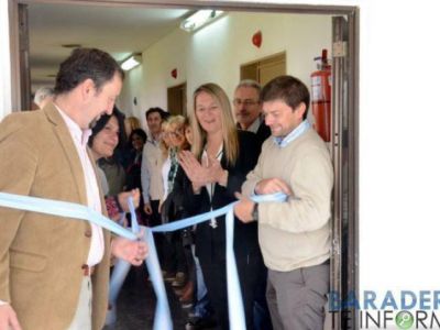 Inauguraron obras en el Hospital Lino Pi�eiro