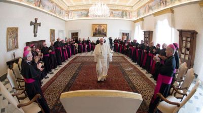Obispos de Ecuador se re�nen con el Papa Francisco y hablan de los desaf�os del pa�s