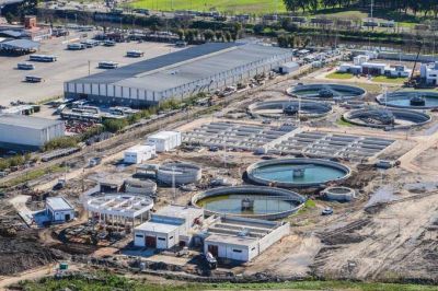 Conoc� los detalles de la planta depuradora de AySA que inauguraron Macri y Vidal