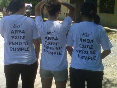 Los trabajadores de ARBA crearon una agrupaci�n para defenderse de Fossatti