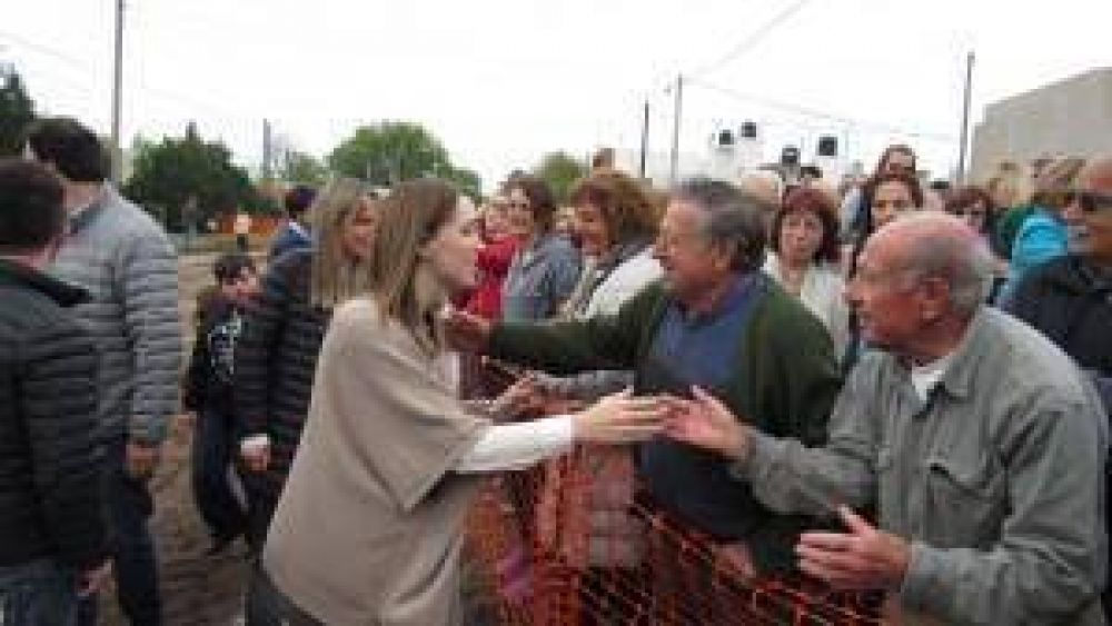 La gobernadora Mar�a Eugenia Vidal en 9 de Julio: �estamos haciendo lo que estuvo pendiente muchos a�os�