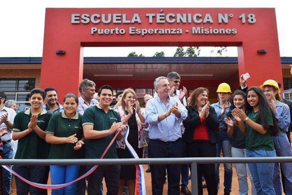 �Somos la segunda provincia del pa�s en mayor inversi�n educativa�, destac� Passalacqua