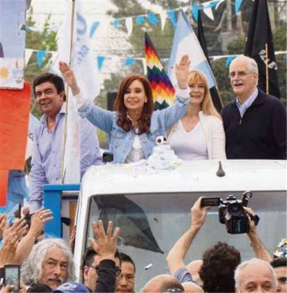 El regreso a las recorridas, Cristina, a pura caravana en La Matanza