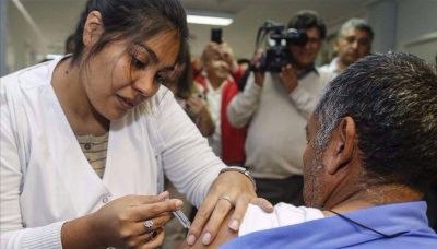 Se vacun� contra la gripe el 80% de la poblaci�n objetivo