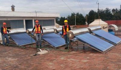 Buscan dar cr�ditos para calentadores solares