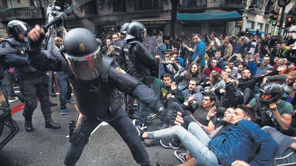 Catalu�a vot� pese a la represi�n del Estado espa�ol