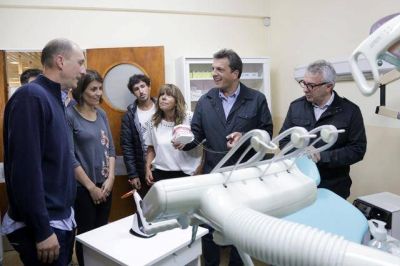 Massa y Zamora inauguraron nuevo centro de salud en Tigre