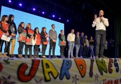 Lanzaron un plan para mejorar y fortalecer los jardines comunitarios
