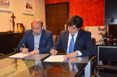 Firmaron un convenio para remodelar el Mercado Uni�n