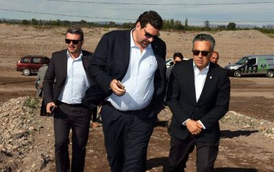 Cornejo anunci� e inaugur� diversas obras en San Rafael