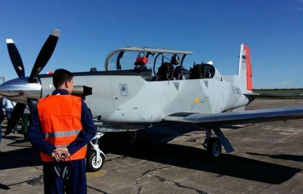 Llegaron a C�rdoba los Texan que el Gobierno compr� a EE.UU.