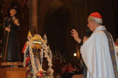 El Cura Brochero se encontr� con la Virgen de Luj�n en la peregrinaci�n