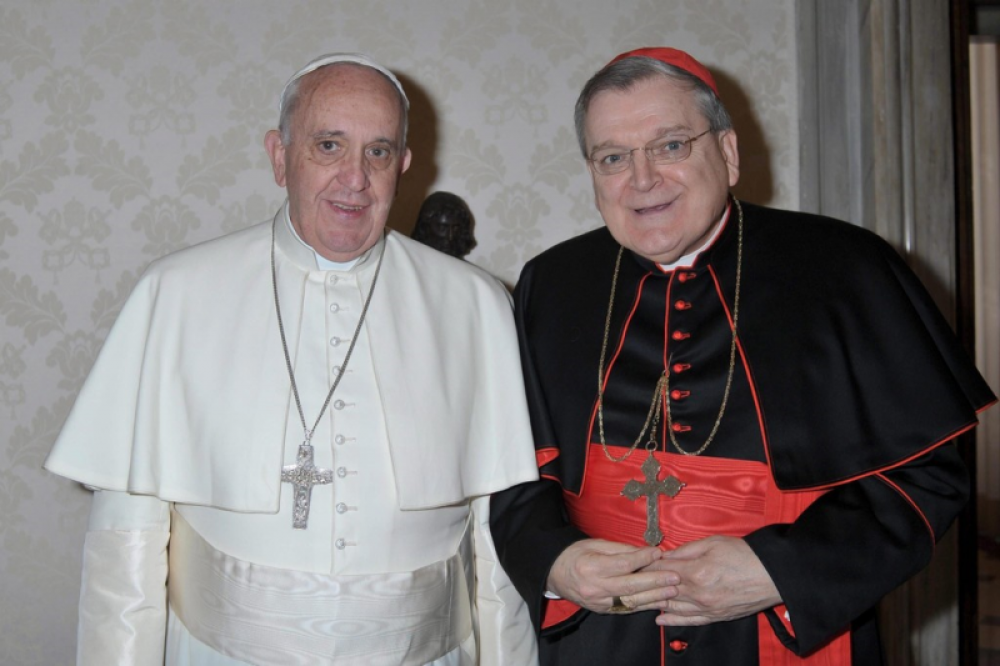 Francisco repone al cardenal Burke en la Corte Suprema vaticana