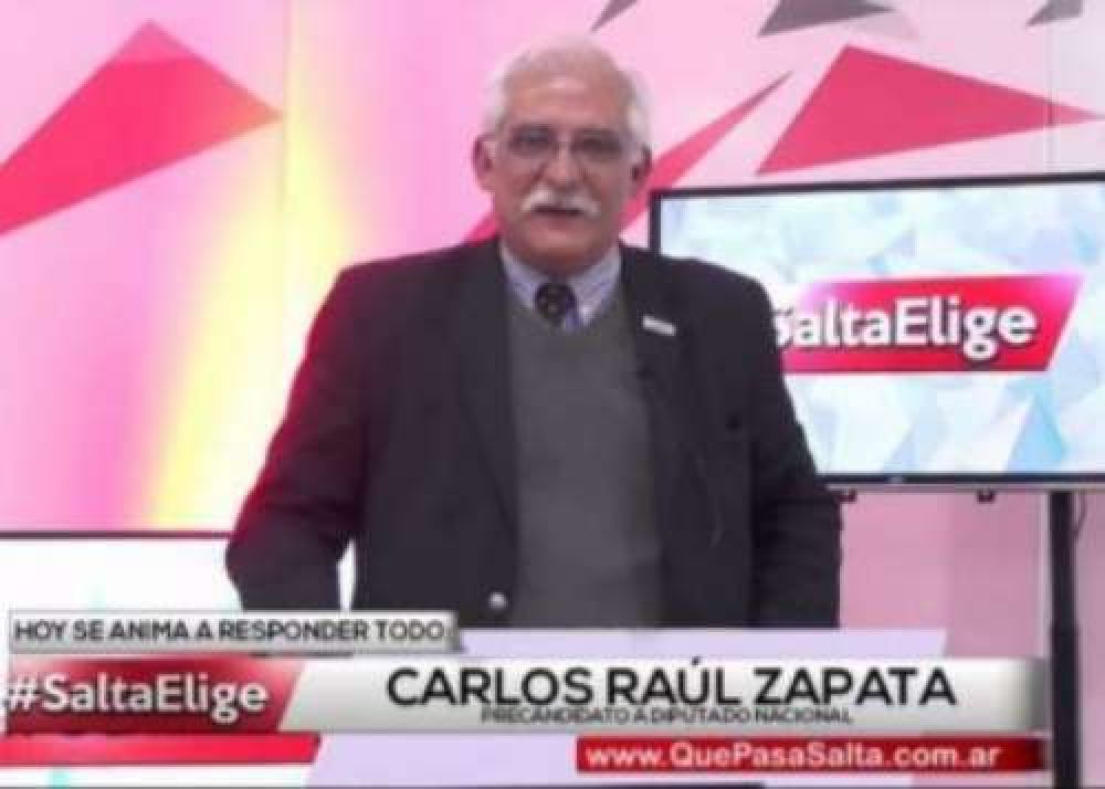 Zapata y un tiro por elevaci�n a Grande y el oficialismo: 